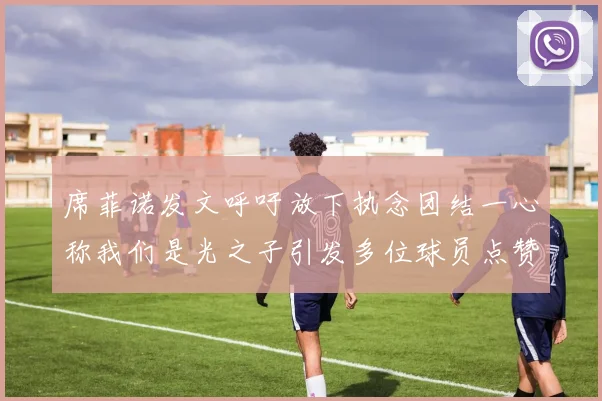席菲诺发文呼吁放下执念团结一心称我们是光之子引发多位球员点赞